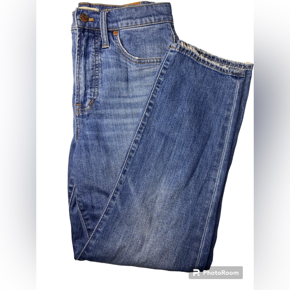 Madewell women’s The Perfect Vintage Crop Jean in Cassie Wash - 28 - style L3912